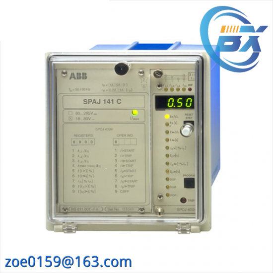 ABB SPAJ 141C RS611007-AA Earth-fault relay