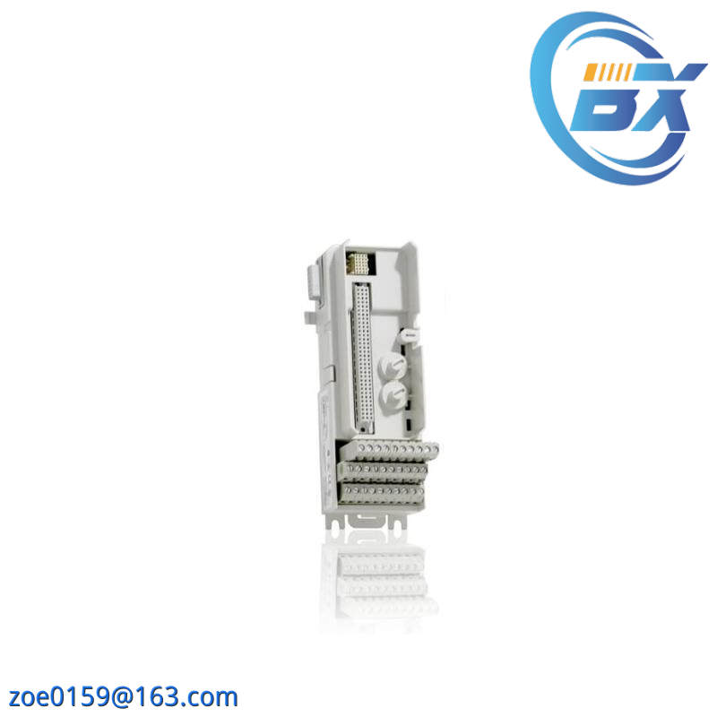 ABB TU810V1 3SBE013230R1 Compact Module Termination Unit 2x8 signal terminals.