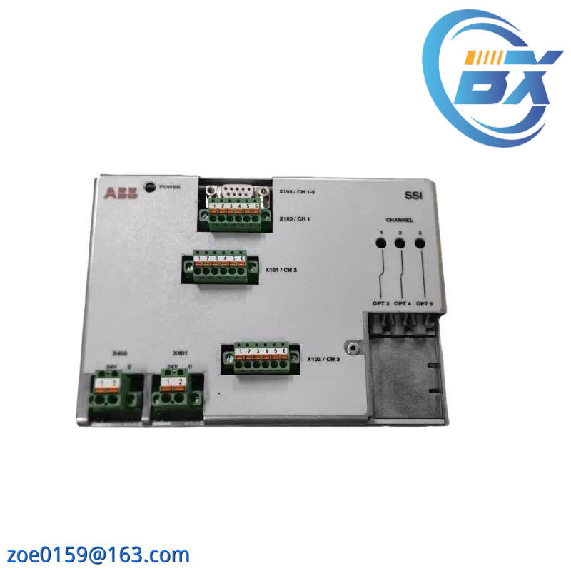 ABB XF D213 A 3BHE028122R0001 SSI Speed Sensor Interface