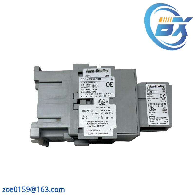 Allen Bradley 100-C30E*00 CONTACTOR RELAY