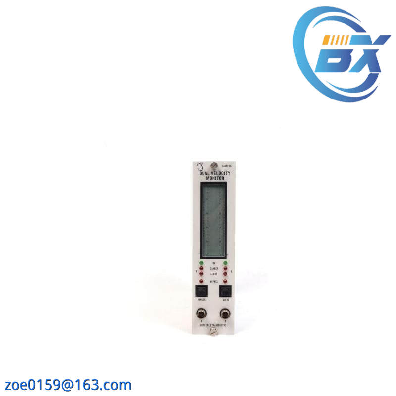 BENTLY NEVADA 3300/55 DUAL VELOCITY MONITOR