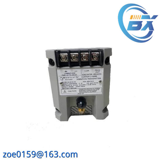 Bently Nevada 990-08-XX-01-00 2-Wire Vibration Transmitter