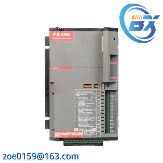 Emerson DeltaV FX490 Servo Driver