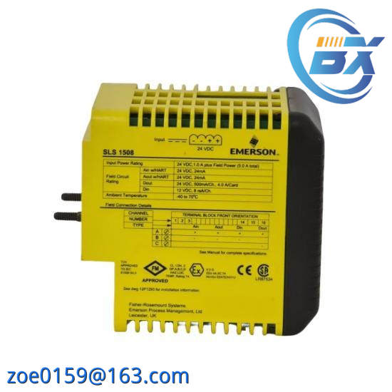 EMERSON KJ2201X1-BA1 12P3162X242 SLS1508  Logic Solver