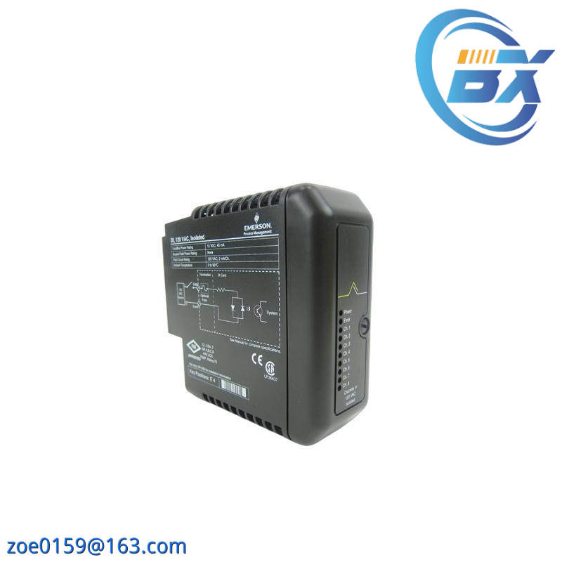 Emerson KJ3001X1-CA1 12P1980X062 DISCRETE INPUT MODULE