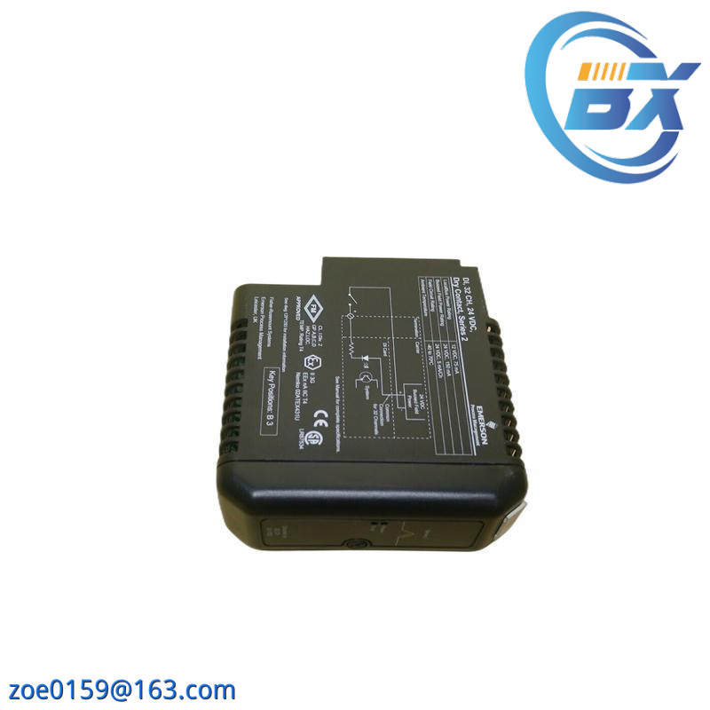 Emerson KJ3203X1-BA1 12P3270X042 Dry Contact Card