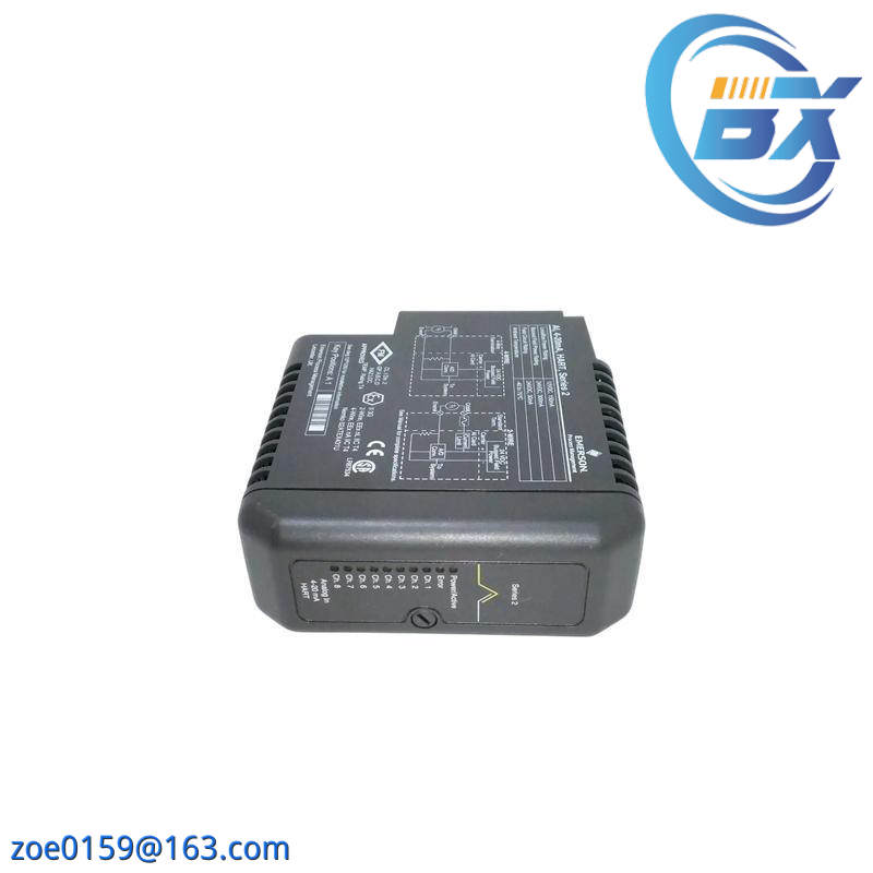 Emerson KJ3222X1-BA1 12P2532X112 VE4003S2B2 Analog Input Module
