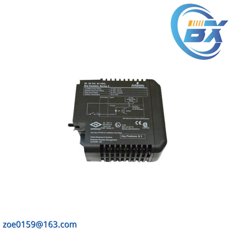 EMERSON KJ3222X1-EA1 12P2533X022 Input Module