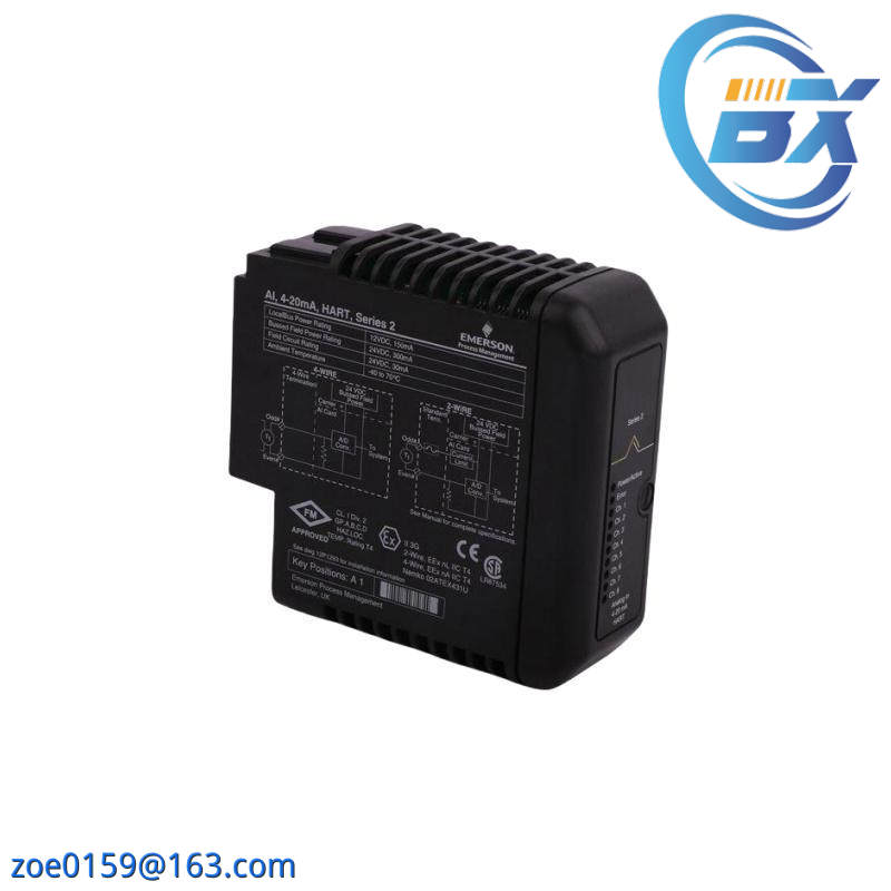 Emerson KJ3223X1-BA1 12P2871X012 ANALOG MODULE