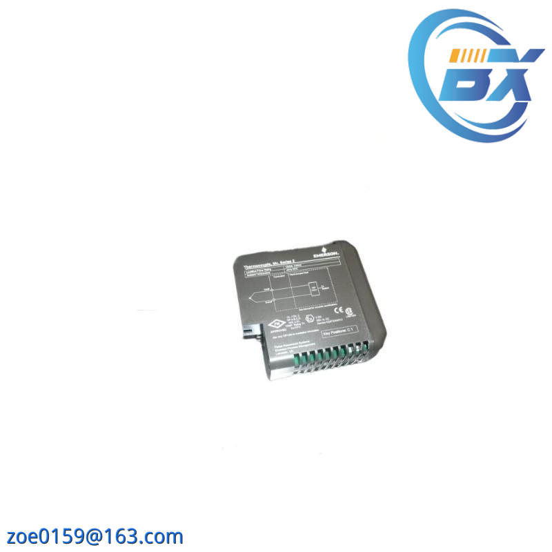 EMERSON KJ3224X1-BA1 12P4173X022 THERMOCOUPLE MV 8 CH