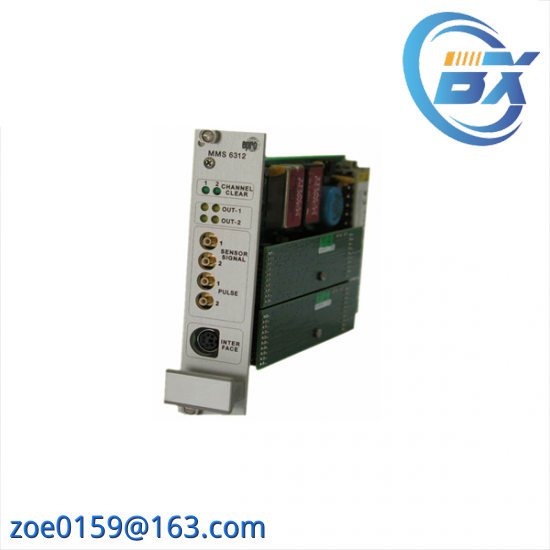 EMERSON MMS6312 Monitoring module