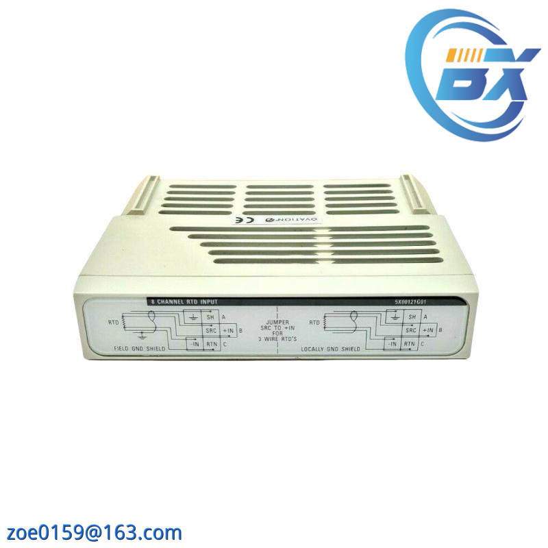 Emerson Ovation 5X00121G01 8-Channel RTD Input PMOD