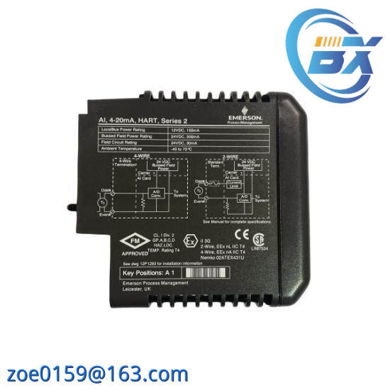 Emerson VE4003S2B2 DeltaV Analog Input Module