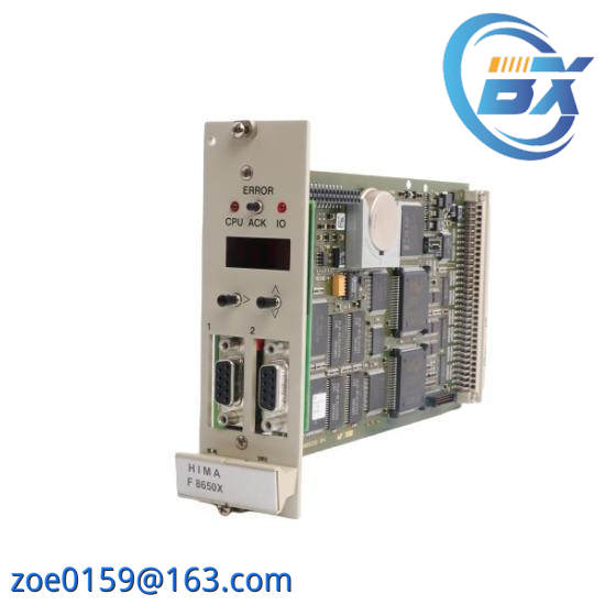 F 8650X  Central module  Hima