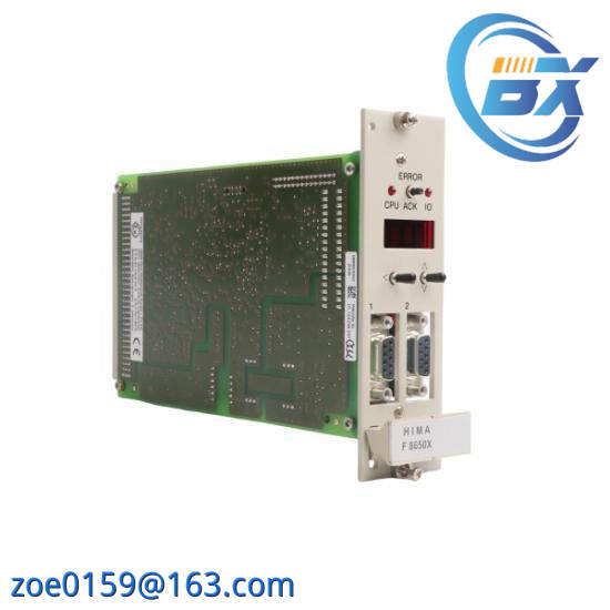 F 8650X  Central module  Hima