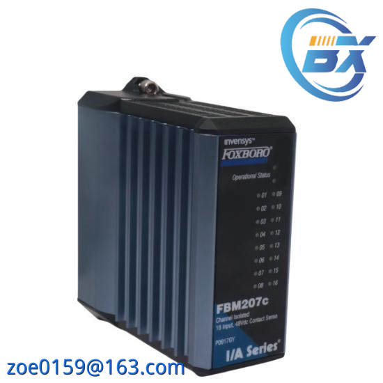 FBM207 CP0917MF  Invensys Foxboro 16 Channel Voltage Monitor