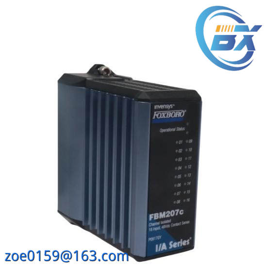 FBM207 CP0917MF  Invensys Foxboro 16 Channel Voltage Monitor