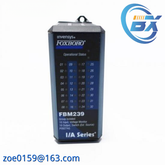 FOXBORO FBM239 P0927AG PROCESS CONTROL VOLTAGE MONITOR 16IN/OUT
