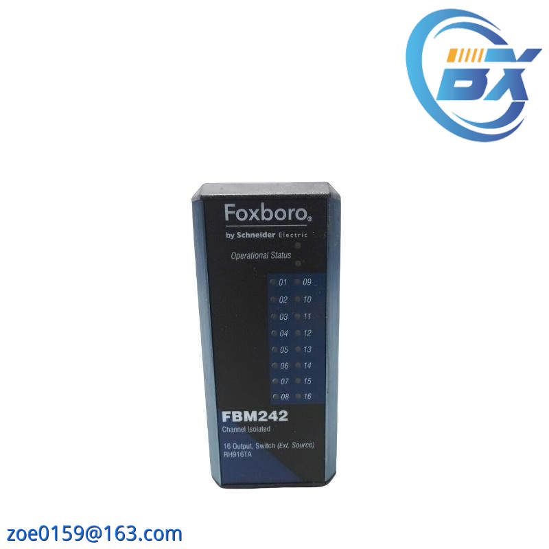 FOXBORO FBM242 RH916TA Channel Isolated 16 Output Switch