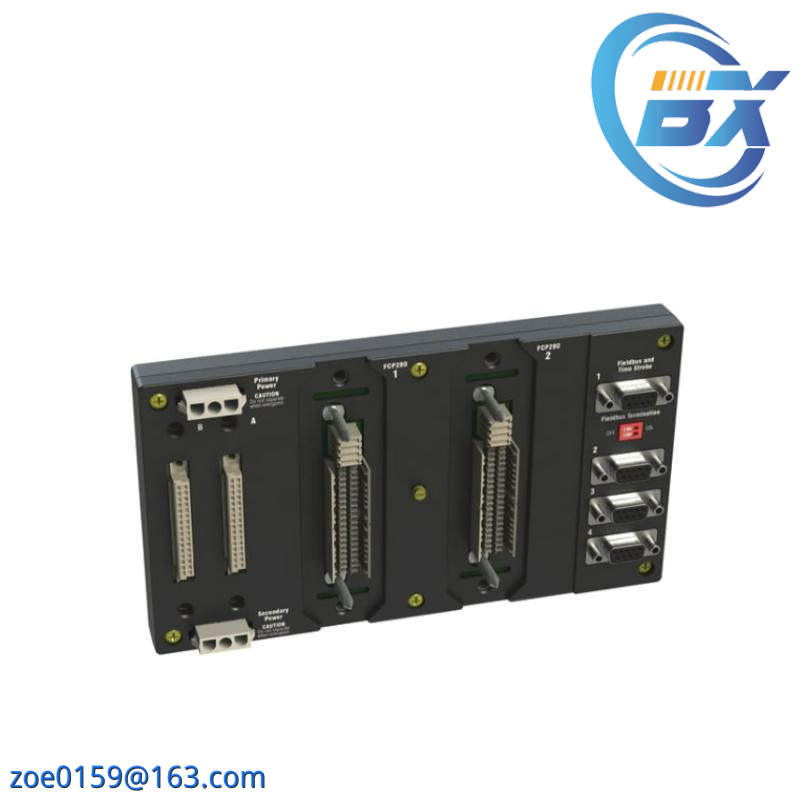 FOXBORO RH924YF DIN-Rail Mounted Modular Baseplate