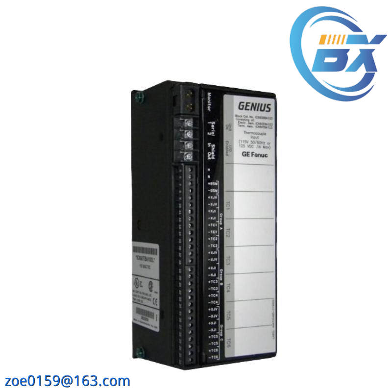 GE Fanuc IC660BBA021 THERMOCOUPLE INPUT BLOCK