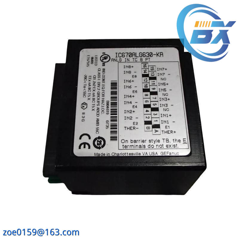 GE Fanuc IC670ALG630 Analog Input PLC Module