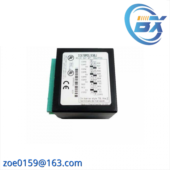 GE FANUC IC670MDL930 relay output module