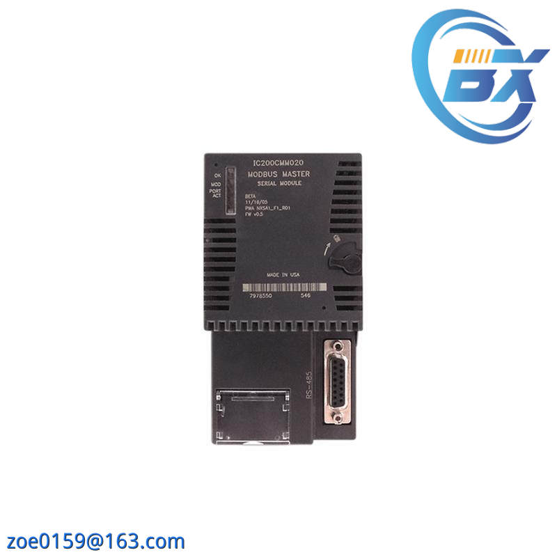 GE IC200CMM020 MODBUS MASTER MODULE