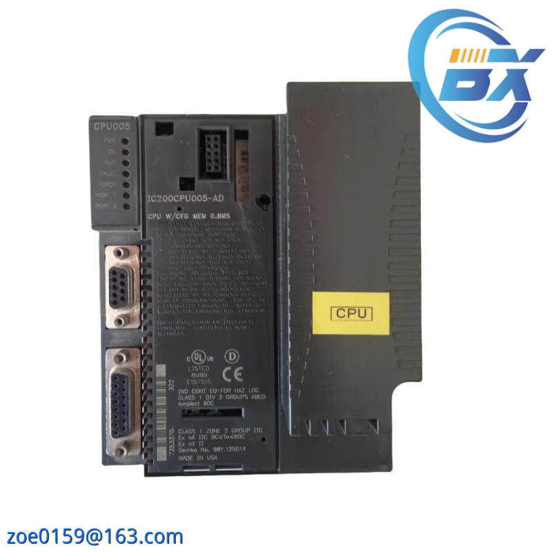 GE IC200CPU005 CPU module