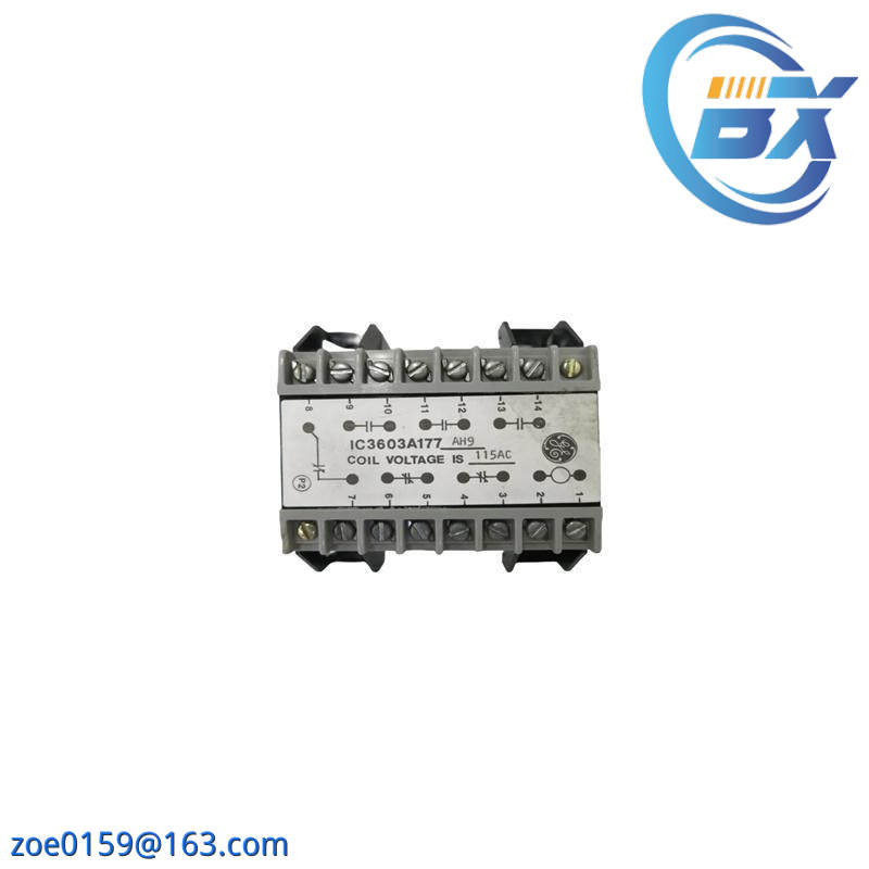 GE IC3603A177 RELAY MODULE