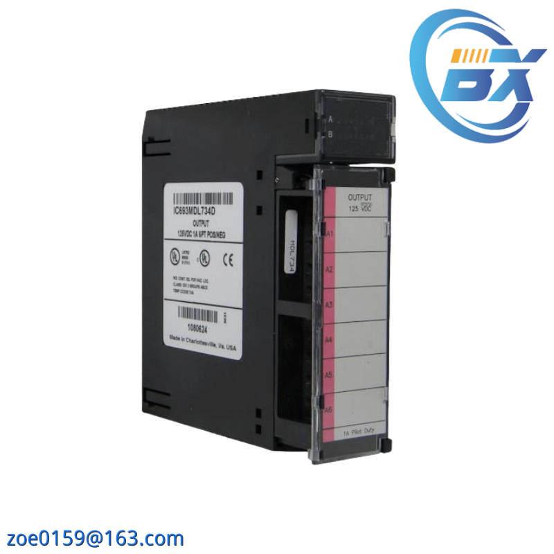 GE IC693MDL734D Positive/Negative Logic 1 Amp Output module