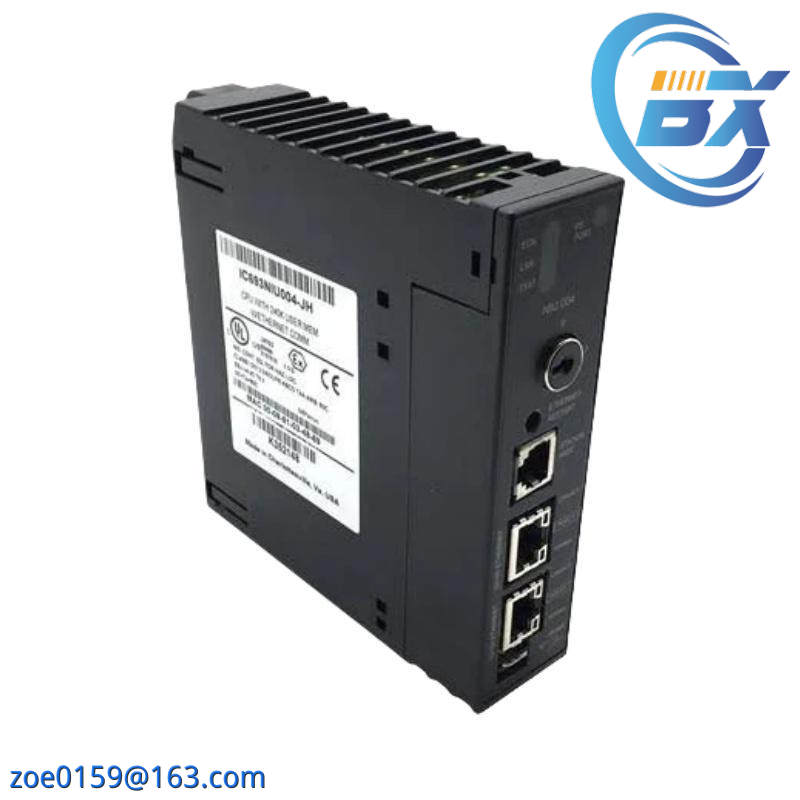 GE IC693NIU004  Ethernet Network Interface Unit