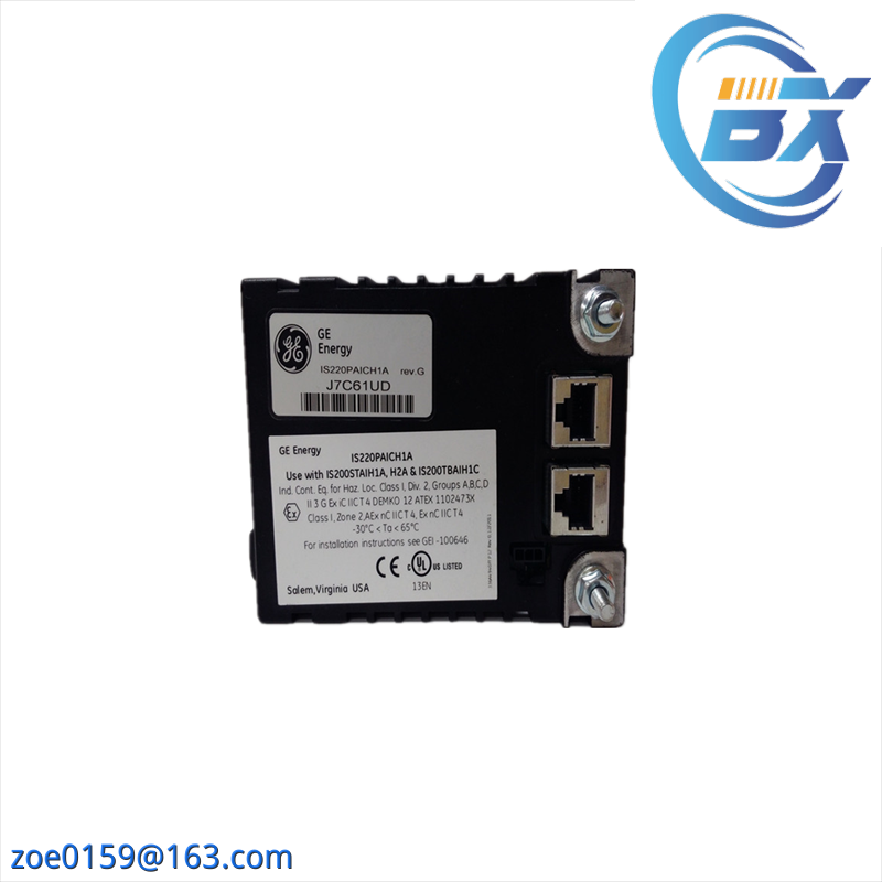 GE IS220PAICH1A Analog I/O board