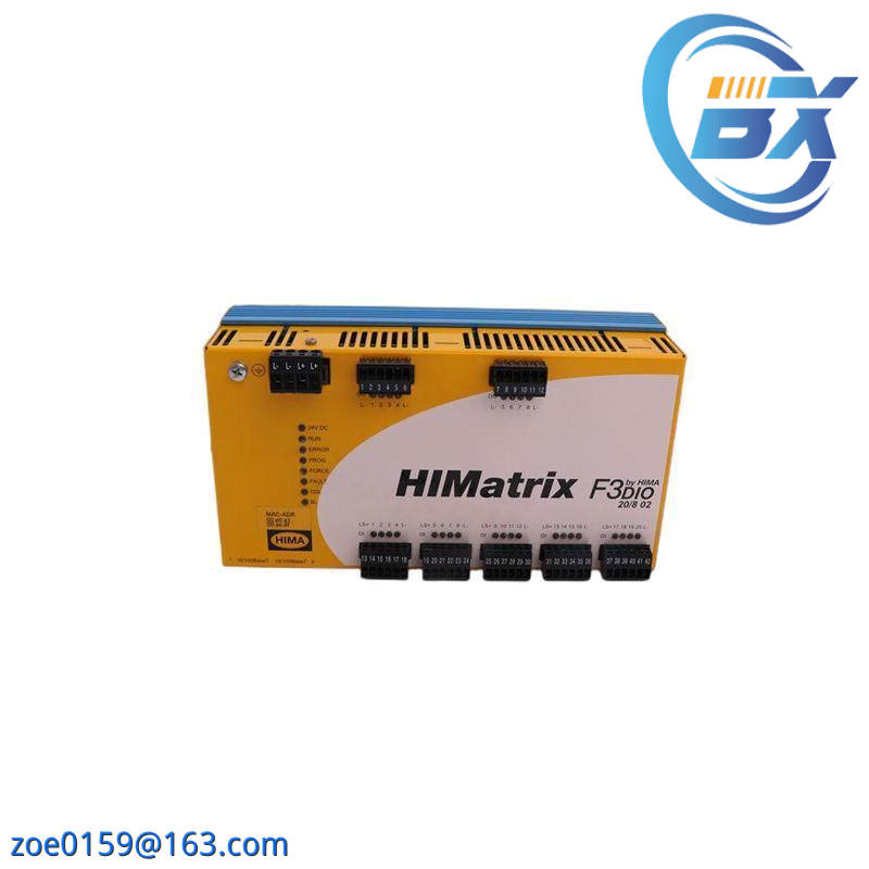 HIMA F3 DIO 20/8 02 F3DIO20/802 Remote I/O Module