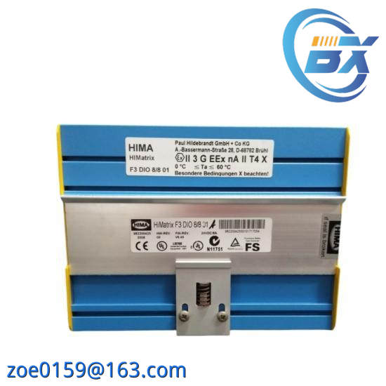 Hima F3 DIO 8/8 01  Hiamtrix F3 DIO 8/8 01 Control Module