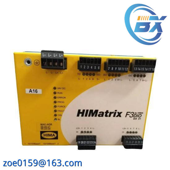 Hima F3 DIO 8/8 01  Hiamtrix F3 DIO 8/8 01 Control Module