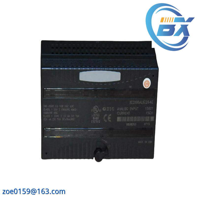 GE IC200ALG264E Current Analog Input Module