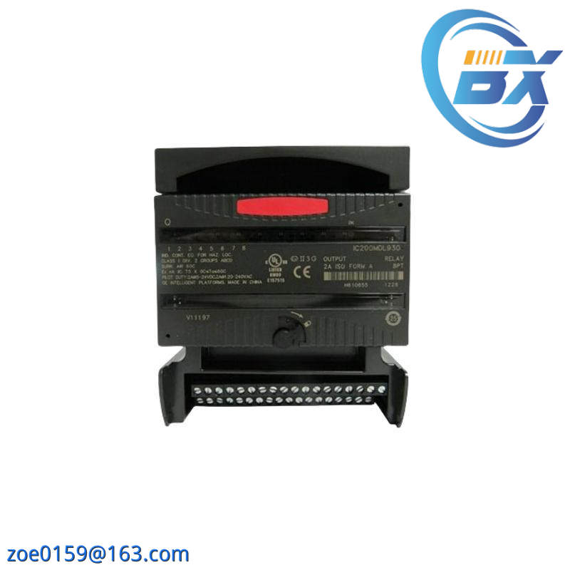GE IC200MDL930 OUTPUT RELAY ISOLATED 8PT