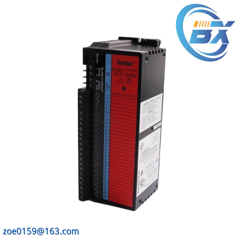 GE Fanuc IC660BRD024 Genius 12/24VDC Source Block
