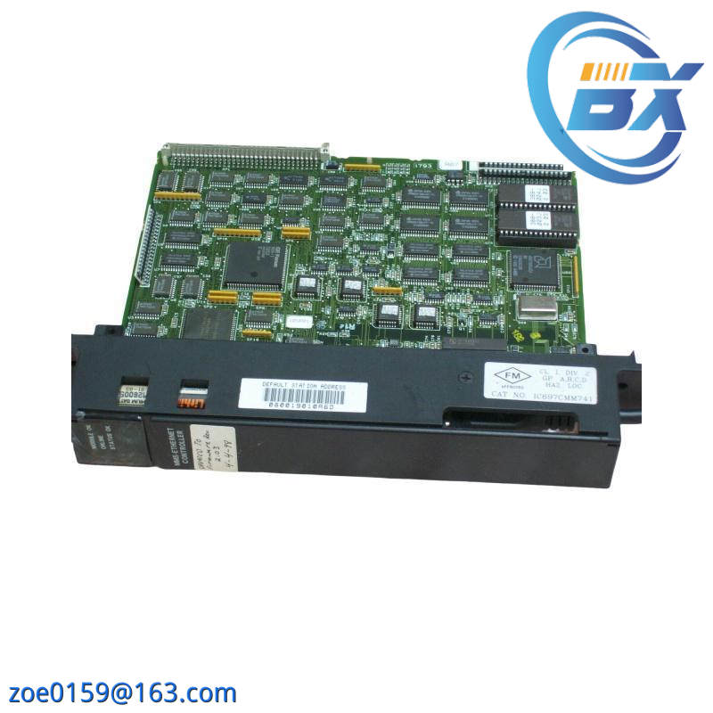 GE Fanuc IC697CMM741 ETHERNET CONTROLLER MODULE