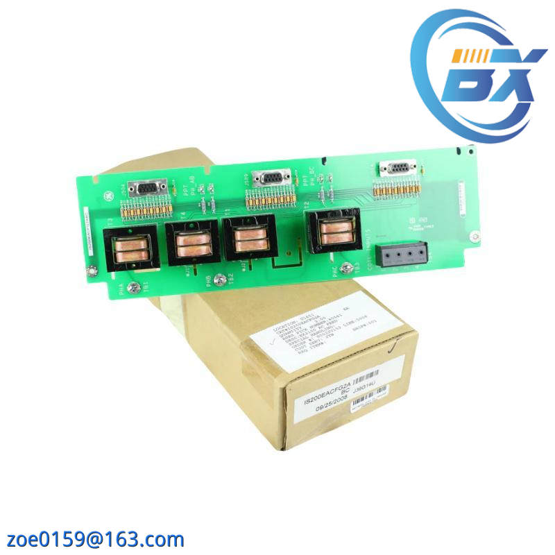 GE IS200EACFG2A long printed circuit board