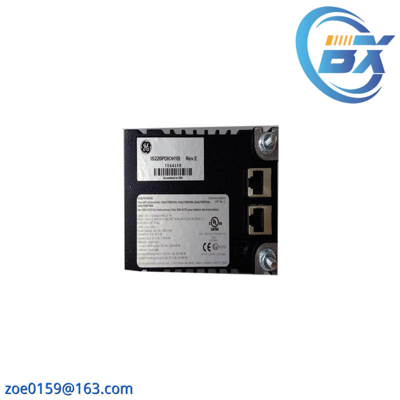 GE IS220PGENH1A, REV E Boards & Turbine Control
