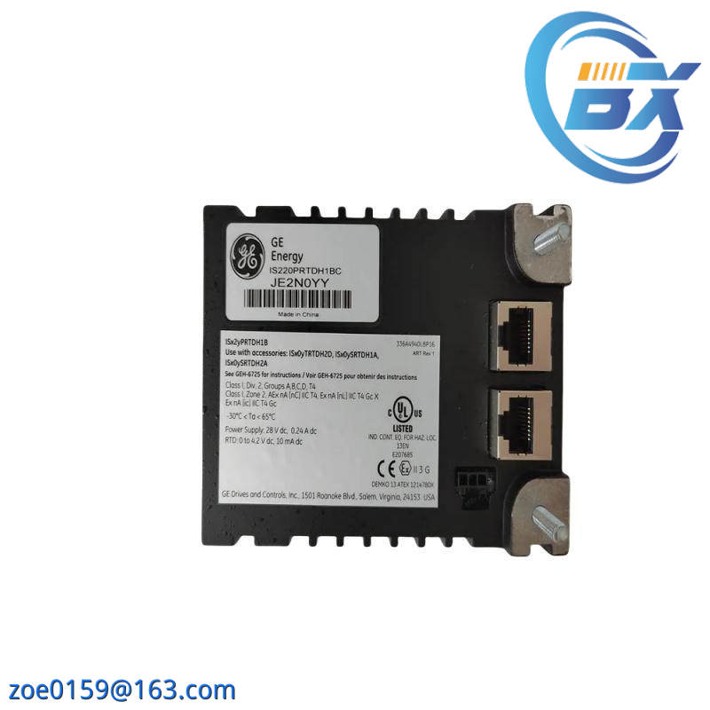 GE IS220PRTDH1B RTD I/O module