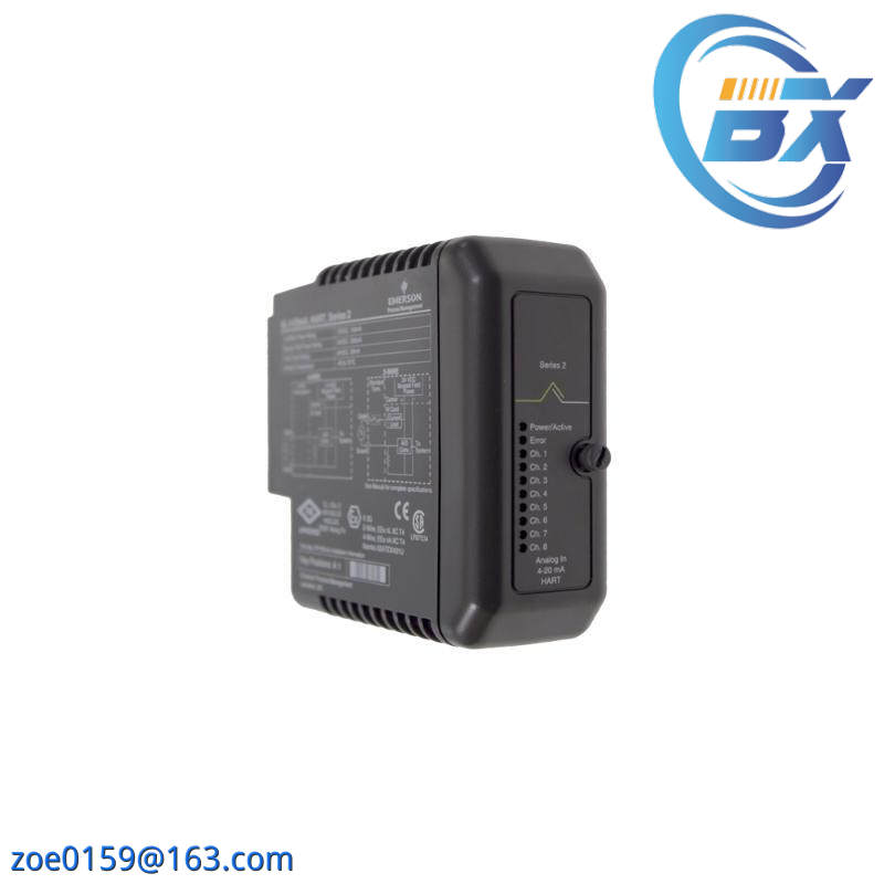 EMERSON KJ3222X1-BA1 DeltaV™ Analog Input Card