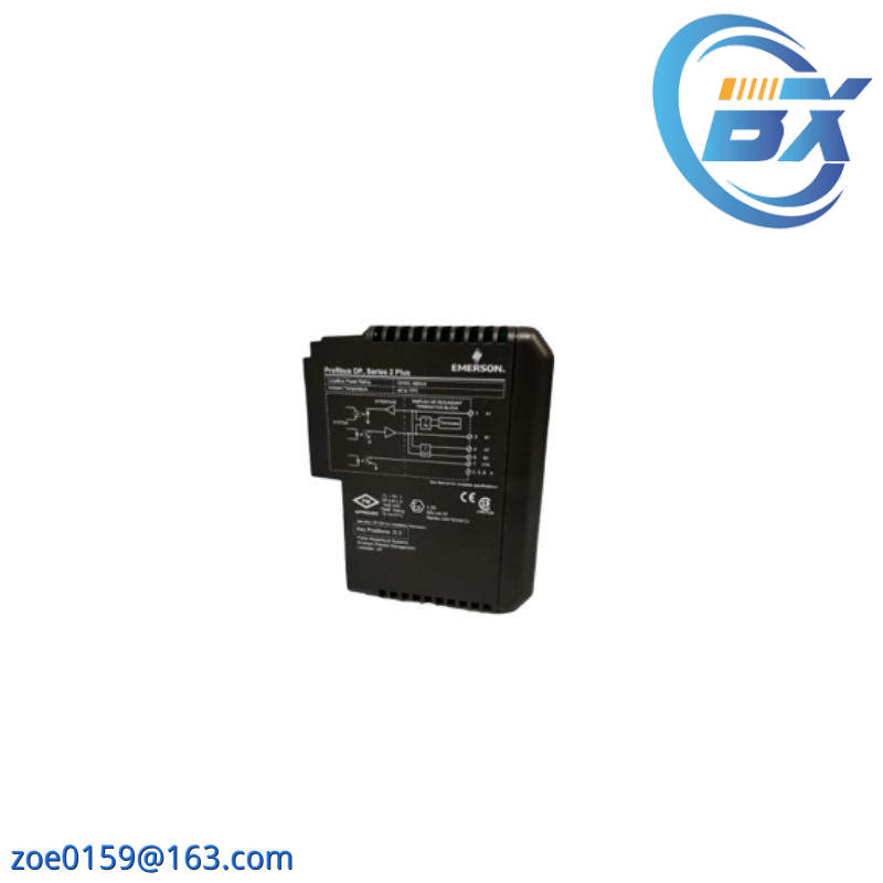 EMERSON KJ3243X1-BB1 Series 2 Plus Profibus DP Module