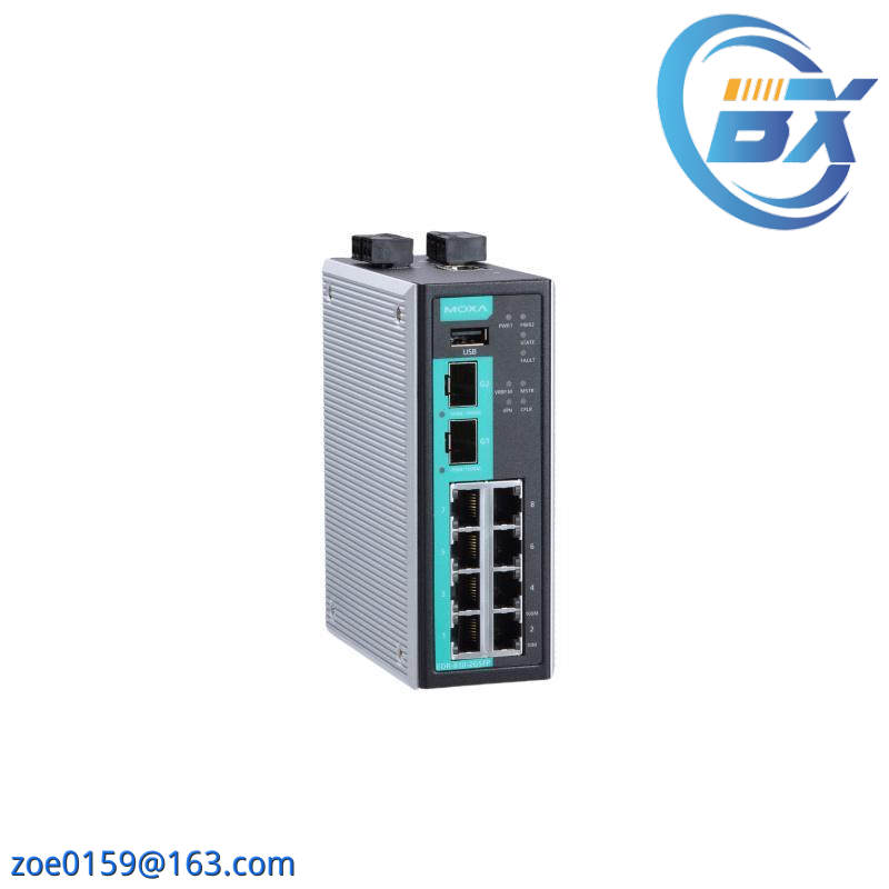MOXA EDR-810-2GSFP Industrial Secure Router Switch