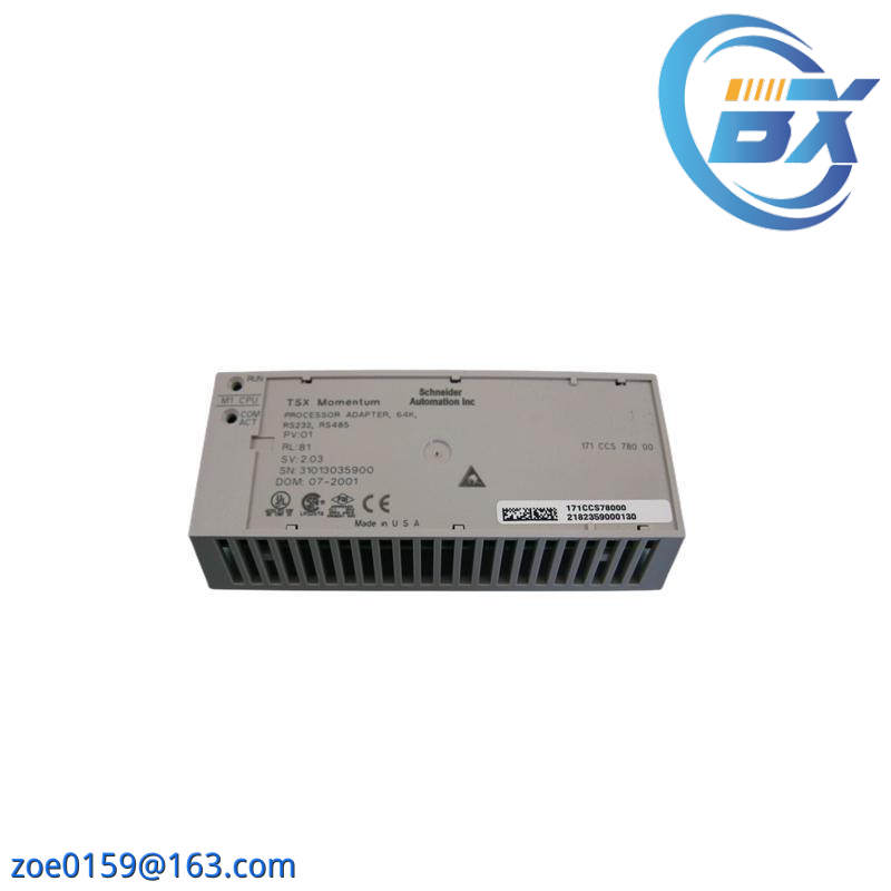 Schneider 171CCS78000 PROCESSOR ADAPTER MODULE