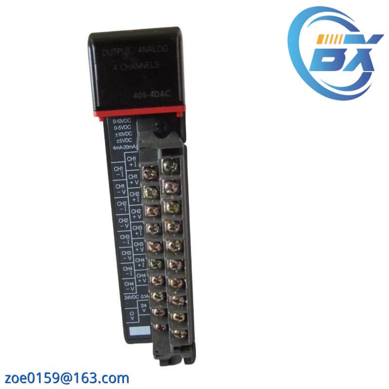 SIEMENS 405-4DAC CHANNEL ANALOG INPUT MODULE