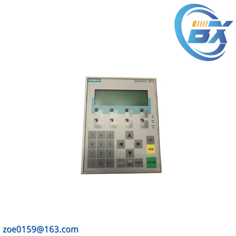 SIEMENS 6AV3607-1JC20-0AX1 OPERATOR INTERFACE