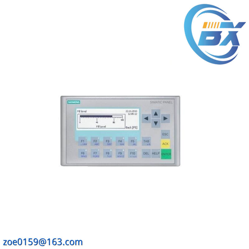 SIEMENS 6AV6647-0AH11-3AX0 BASIC PANEL